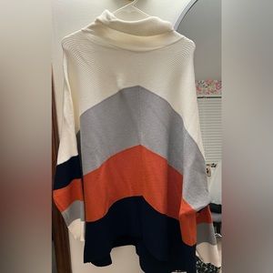 Sweater, NWOT, cowl neck, turtle neck, Large